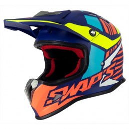 CASCO INTEGRALE - BAMBINO - MOTO CROSS - CGM 209G WINNER - AZZURRO